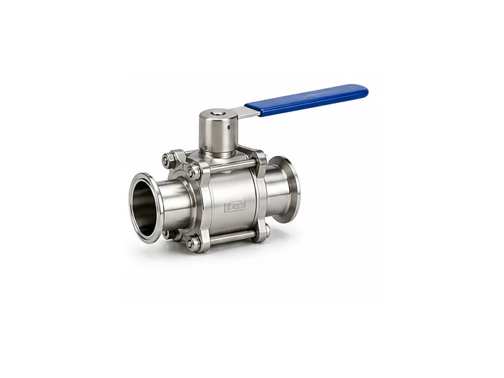 Sanitary ball valve